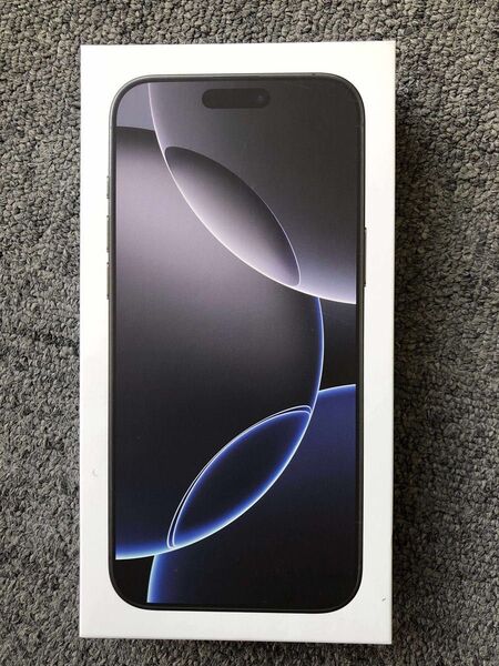 新品未開封・一括購入・iPhone 16 Pro Max 1TB ブラックチタニウム