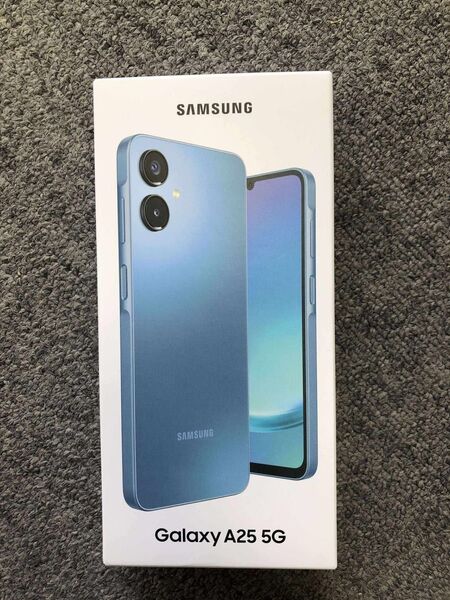 新品未使用・一括購入・Galaxy A25 5G ブルー