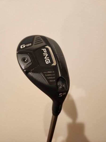 PING G425 ハイブリッド(ユーティリティ)5U26° TOUR S ピン ※ヘッドカバー付