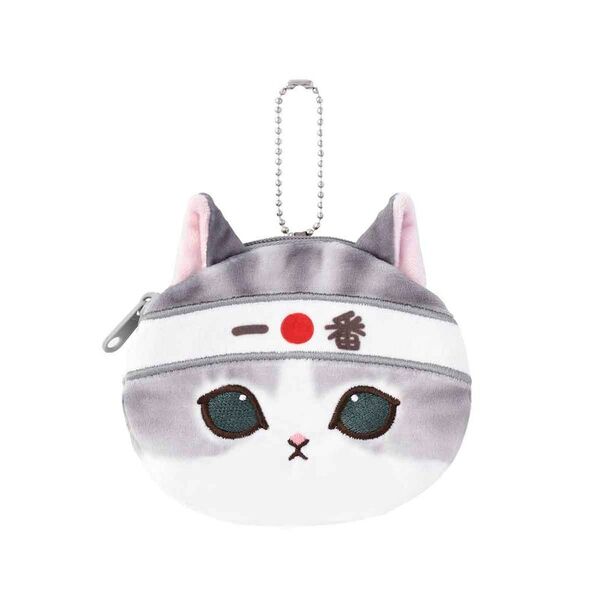mofusand トレーディングおかおポーチ 和の心にゃん お顔ポーチ 小物入れ モフサンド ハチマキ 一番