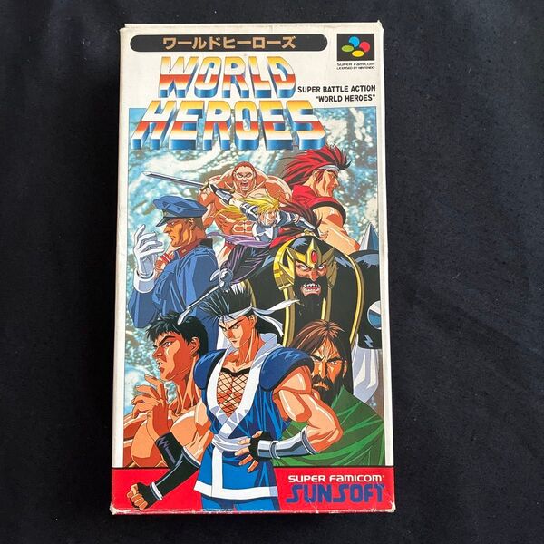 ワールドヒーローズ スーパーファミコン 動作確認済み