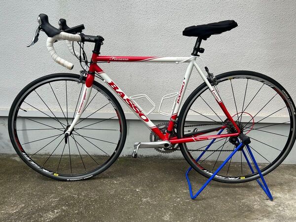 BASSO Fiorano ロードバイク レッド/ホワイト 中古