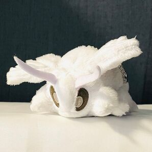 白モス モスのいる日常 ぬいぐるみキーホルダー ムービック マスコット