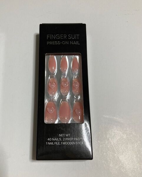 【未開封品】FINGER SUIT フィンガースーツ プレスオンネイル 40本