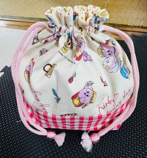 ハンドメイド 星のカービィ お弁当袋のみ