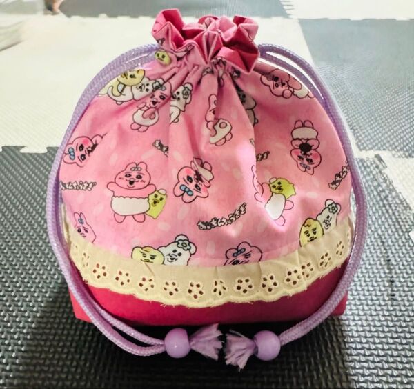 ハンドメイド おぱんちゅうさぎ お弁当袋のみ