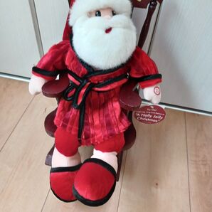 クリスマス サンタクロース ロッキングチェア 動く(揺れる)サンタクロース 置物