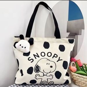 スヌーピー キャンバスバッグ トートバッグ 大容量 トートバッグ SNOOPY トート バッグ