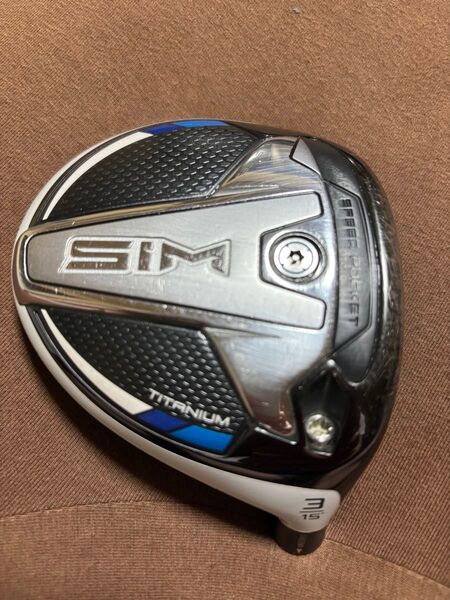 名器 テーラーメイド SIM 3W ヘッド スプーン チタン TaylorMade フェアウェイウッド