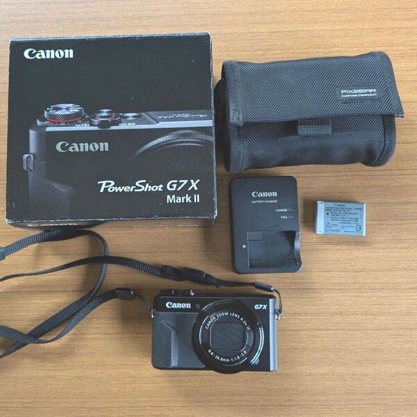 CANON powershot G7X Mark IIキヤノンコンデジ バッテリー2個