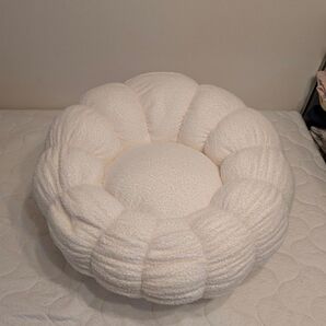 tofu トーフ ビーズソファ アネモネ ホワイト 白 littleroom