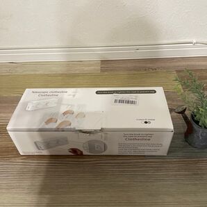 伸縮式 物干しロープ 室内干し 新品