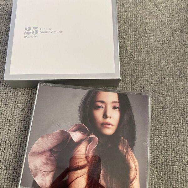 初回盤BOXスリーブ仕様 CD+DVD finally ファイナリー ベストアルバム 25th 3CD ボックス付