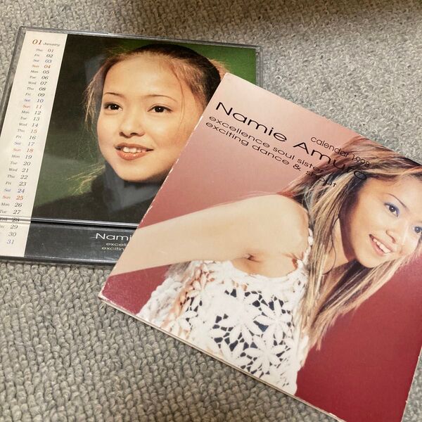 安室奈美恵 卓上カレンダー 1998年
