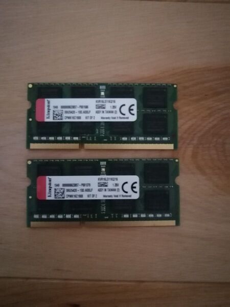 Kingston DDR3 PC3L-12800 8GBx2 16GB