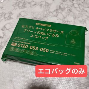 InRed インレッド 7月号 付録のみ ゼスプリ キウイブラザーズ チャームにもなる ぬいぐるみ エコバッグ 付録