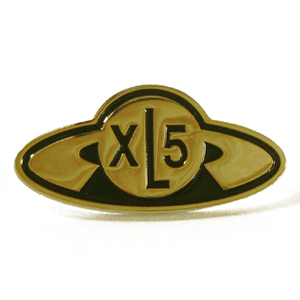  space ship XL-5 pin badge 