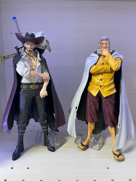 ONE PIECEワンピース 1番くじ シルバーズレイリー ジュラキュールミホーク フィギュア 2体セット