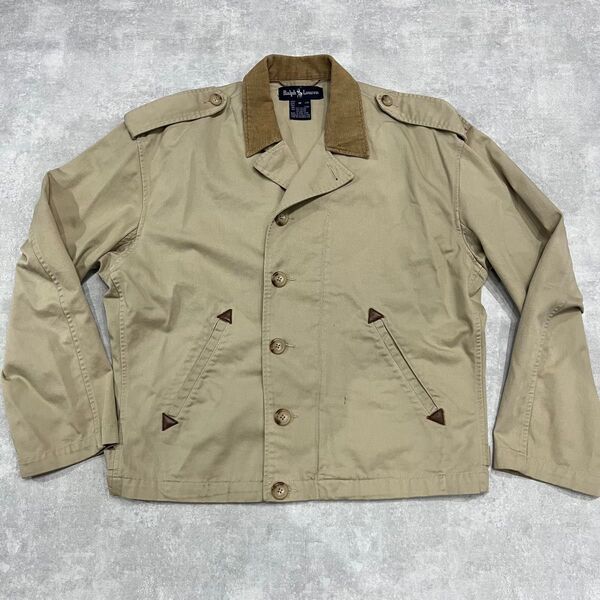 90s ralph lauren m-41 フィールドジャケット ベージュ