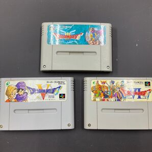 SFC ソフトのみ スーパーファミコン ドラゴンクエスト 3 5 6 3本セット