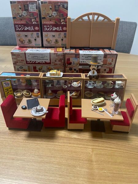 コメダ珈琲店 リーメント ジオラマ ミニチュア フィギュア もっとだいすき