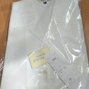 未使用 アンジョア ブラウス 事務服 7号 制服 オフィス 長袖