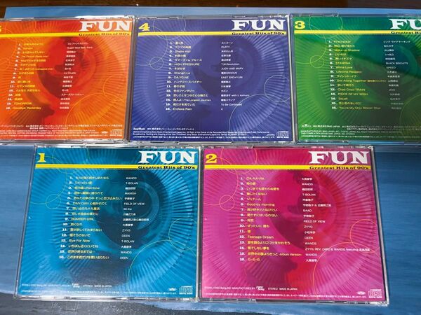 FUN Greatest Hits of 90's グレイテストヒッツ 90年代 オムニバス