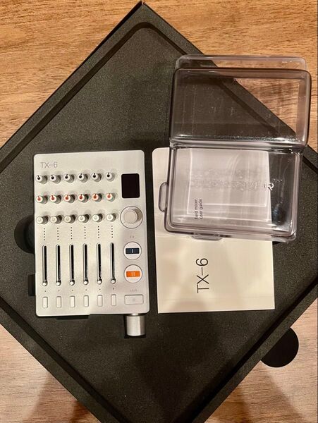 teenage engineering 6チャンネルステレオミキサー TX-6 mixer カバー付