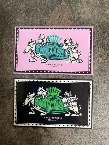 匿名発送☆オールフリー King Gnu ステッカー ミニストップ 2枚 コンプ