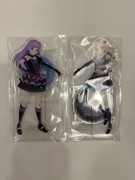 アイカツ! 輝きのユニットカップ アクリルスタンド 黒澤凛 氷上スミレ