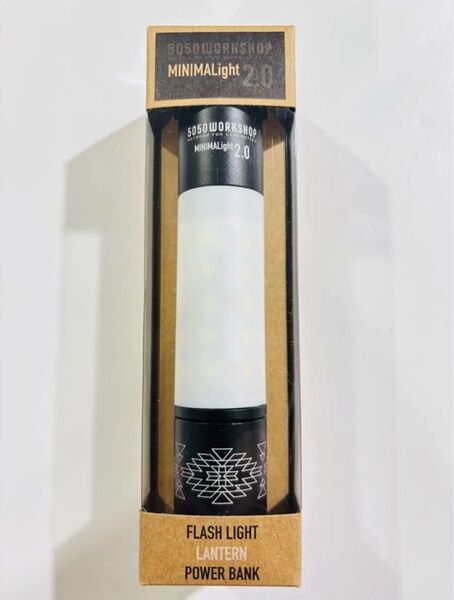 5050WORKSHOP MINIMALIGHT 2.0 ブラットライバル ミニマライト2.0 LEDランタン モバイルバッテリー