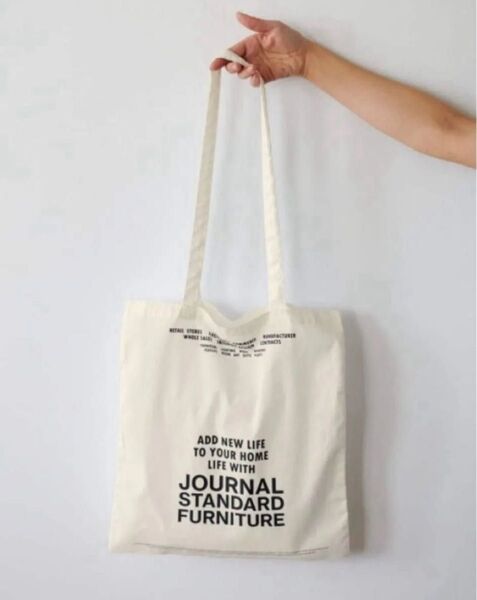 ジャーナルスタンダードファニチャー(JOURNAL STANDARD FURNITURE)TOTE トートバッグ ホワイト