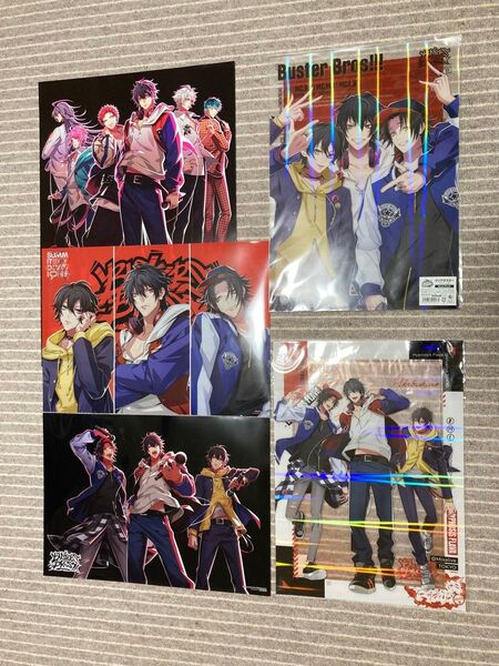 ヒプノシスマイク ヒプマイ Buster Bros!!! クリアポスター