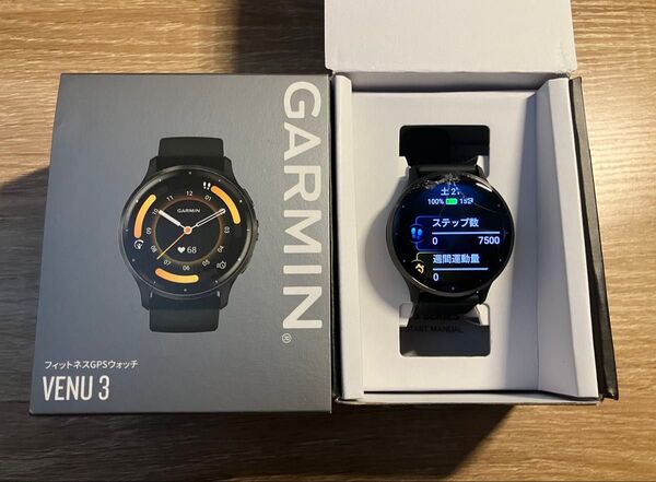 Garmin Venu3 Black/Slate ガーミン