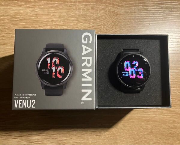 美品/使用少 GARMIN VENU 2 Black ブラック ガーミン