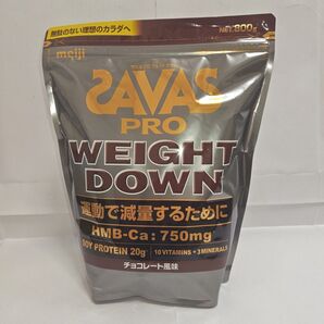 SAVAS ザバス ウェイトダウン チョコレート 800g ソイプロテイン