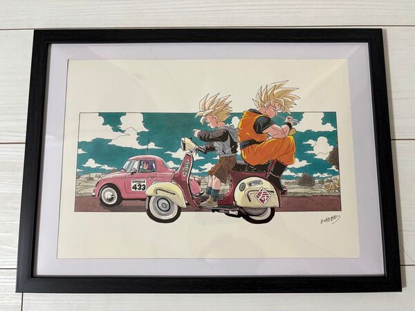 ドラゴンボール 鳥山 明 ポスター AKIRA TORIYAMA EXHIBITION