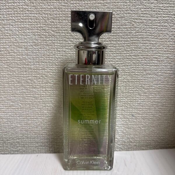 再値下げ Calvin Klein ETERNITY summer 香水 オードパルファム 2009年 限定 廃盤 100ml