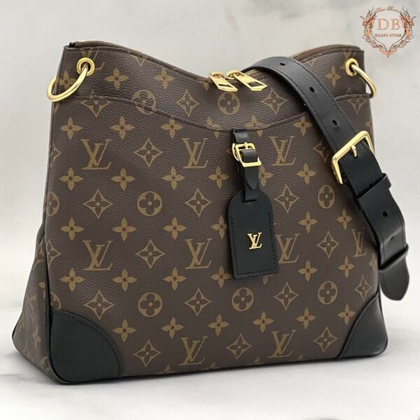 専用 ルイヴィトン オデオンNM MM モノグラム ショルダー ブラック 斜め掛け Louis Vuitton レディース バッグ