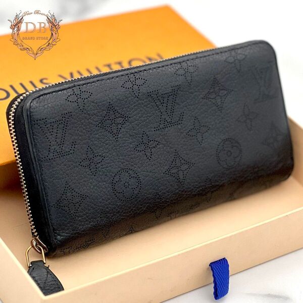 ルイヴィトン マヒナ ジッピーウォレット モノグラム ブラック 長財布 Louis Vuitton レディース 財布 ビジネス