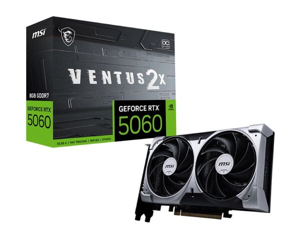 新品未開封 MSI GeForceRTX5060 8G VENTUS 2X OC / PCI RTX50608GVENTUS