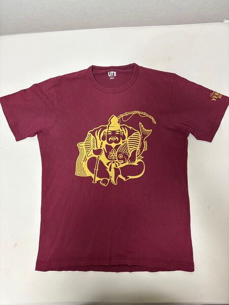 ユニクロUT 恵比寿ビールコラボtシャツ L 半袖Tシャツ