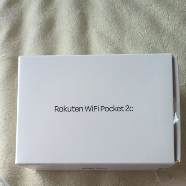☆彡 Rakuten WiFi Pocket 2C ZR03M モバイルルーター 楽天 ポケットWi-Fi 白 ホワイト 動作良好
