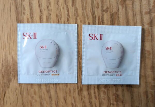 VoCE8月号付録 SK-II ジェノプティクスCCプライマー ナチュラルベージュ ロージーピンク