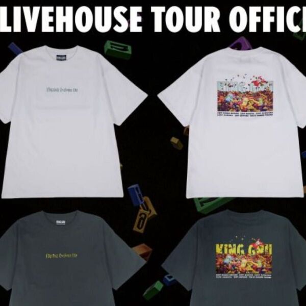 KING GNU LIVEHOUSE TOUR Tシャツ Lサイズ
