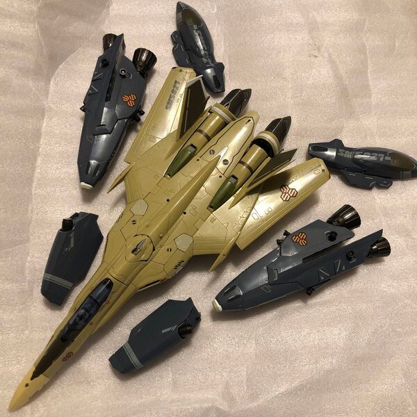 マクロス VF-25A メサイアバルキリー DX超合金 一般機 スーパーパーツ 現状品