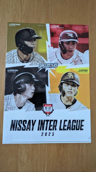 阪神タイガース 交流戦記念クリアファイル 中野拓夢