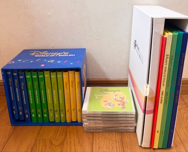 DWE ディズニー英語システム シングアロング 12巻 DVD CD 絵本 ガイド singalong! BOOK