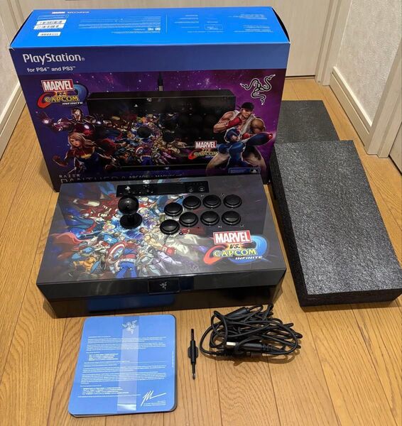 PS3/PS4 レーザー パンテラ アーケードスティック マーベルvsカプコンバージョン アケコン PANTHERA