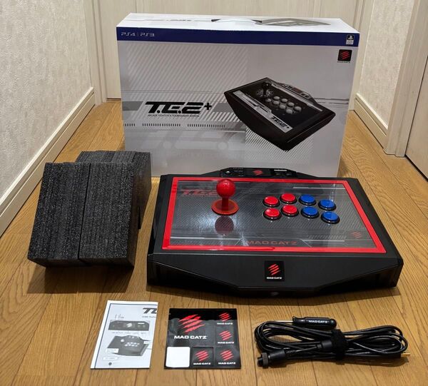 ※ノアール配置※ マッドキャッツ アーケードファイトスティックTE2プラス アーケードコントローラー アケコン
